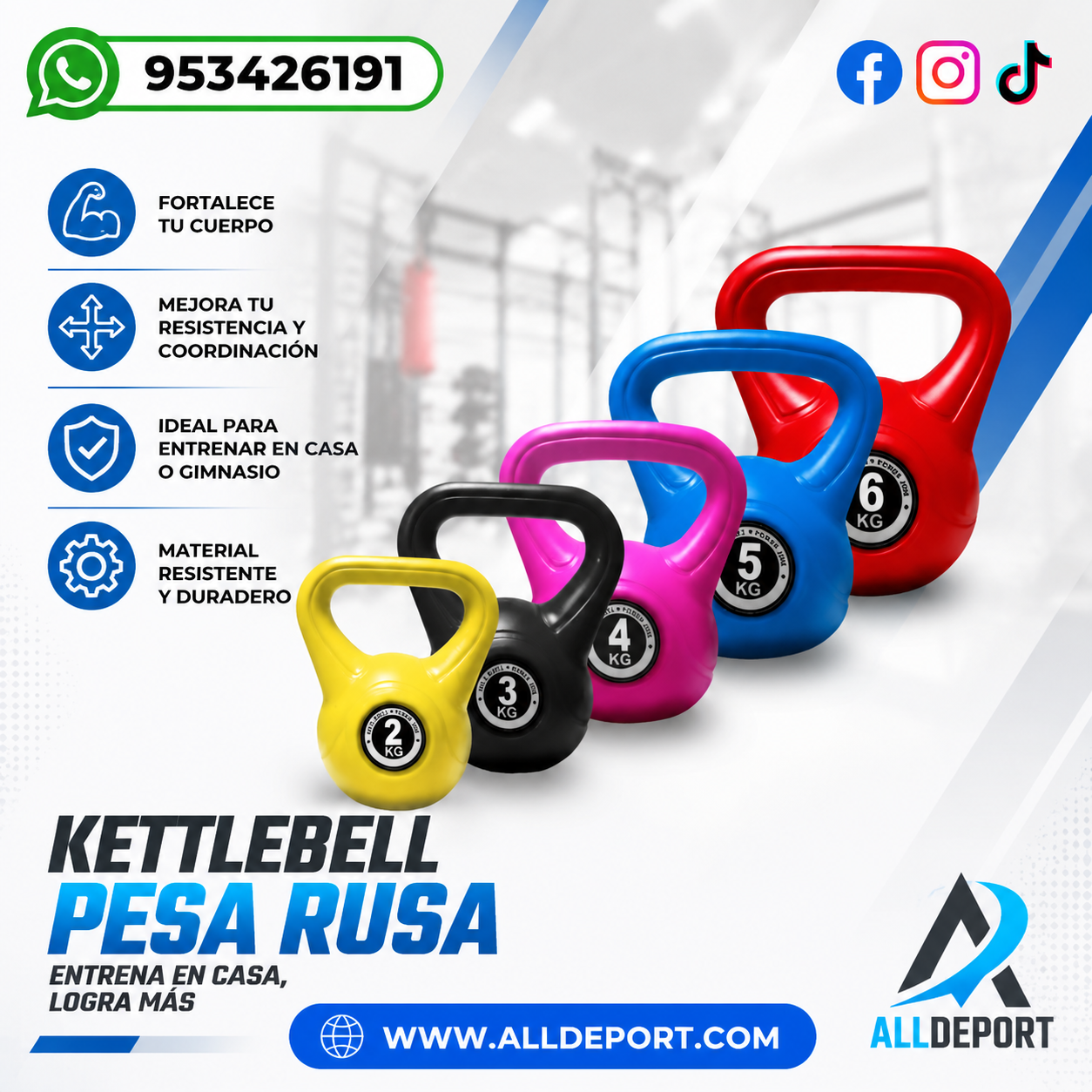 PESA RUSA 10KG